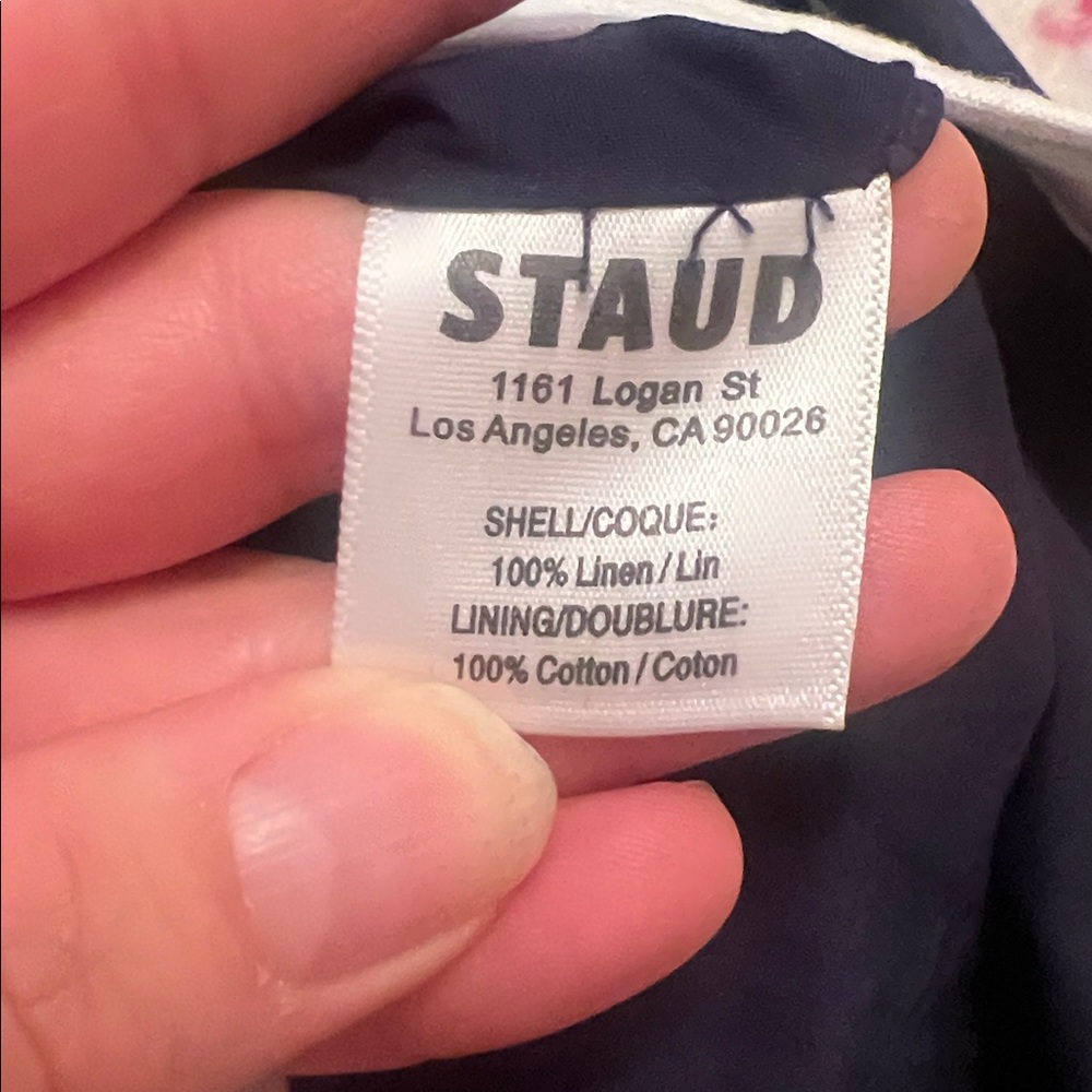 Staud Leandro mini linen skirt - Picture 5 of 5